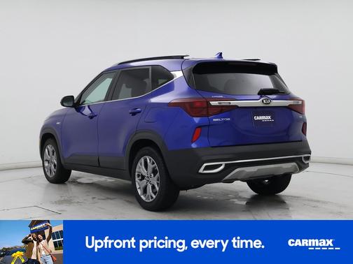 Blue 2021 Kia Seltos EX