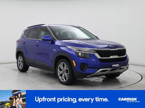 Blue 2021 Kia Seltos EX