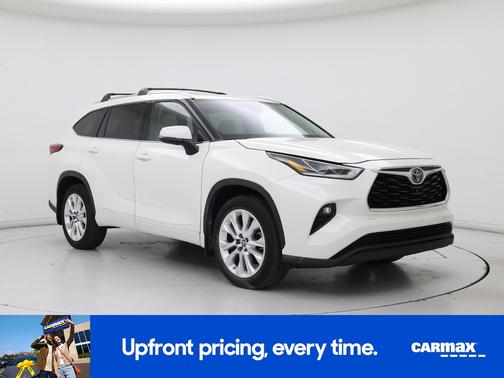 White 2021 Toyota Highlander Limited