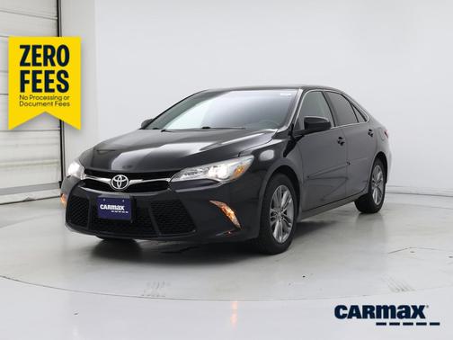 Black 2017 Toyota Camry SE
