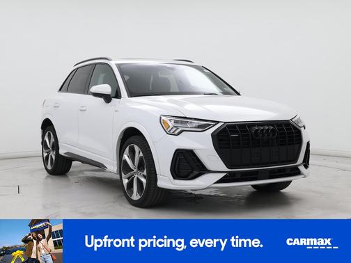 White 2022 Audi Q3 S-Line Premium Plus