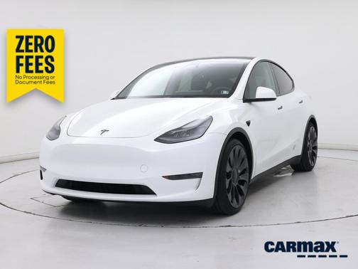 White 2024 Tesla Model Y Performance