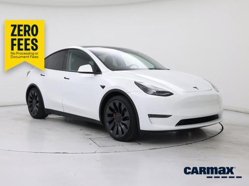 White 2024 Tesla Model Y Performance