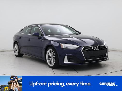 Blue 2023 Audi A5 Sportback Premium