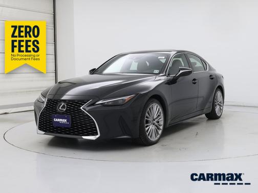 Black 2022 Lexus IS 300