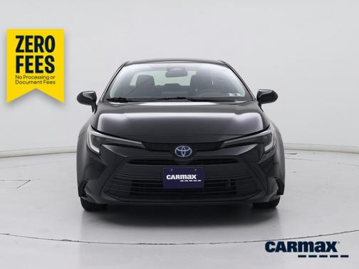 Black 2025 Toyota Corolla Hybrid LE