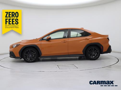 Orange 2022 Subaru WRX Premium