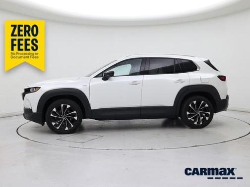 White 2025 Mazda CX-50 Hybrid Premium Plus