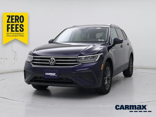 Blue 2023 Volkswagen Tiguan SE