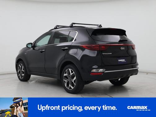 Black 2022 Kia Sportage EX