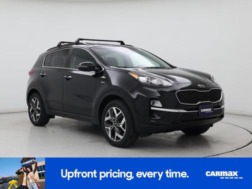Black 2022 Kia Sportage EX