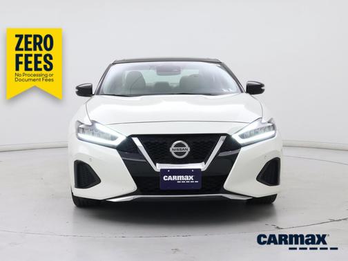 White 2020 Nissan Maxima SL