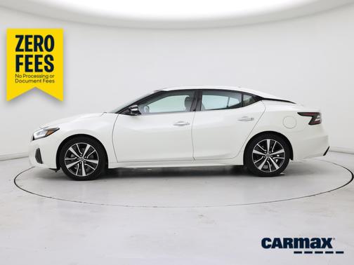 White 2020 Nissan Maxima SL