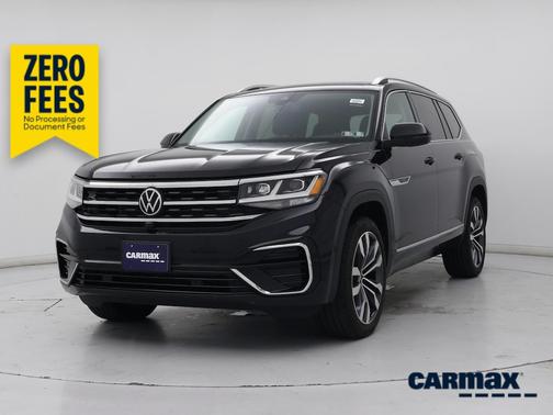 Black 2023 Volkswagen Atlas SEL Premium R-Line