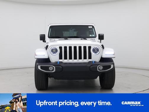 White 2023 Jeep Wrangler 4xe Unlimited Sahara