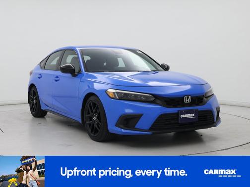 Blue 2024 Honda Civic Sport