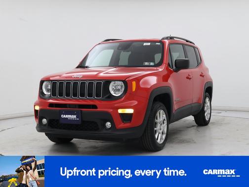 Red 2022 Jeep Renegade Latitude