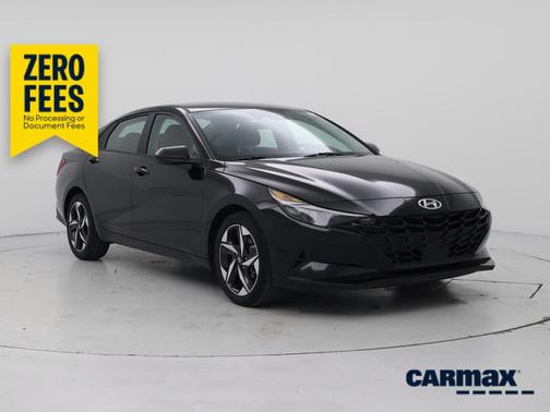 Black 2023 Hyundai ELANTRA SEL