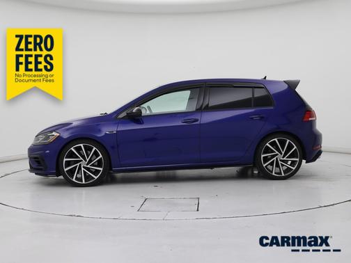 Blue 2019 Volkswagen Golf R