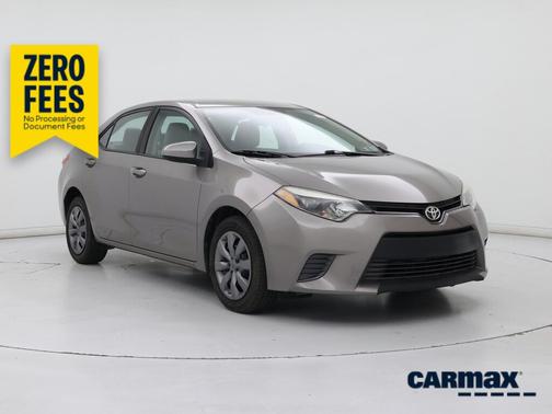 Silver 2016 Toyota Corolla LE