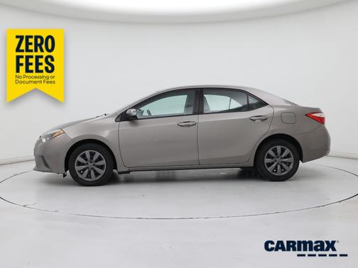 Silver 2016 Toyota Corolla LE