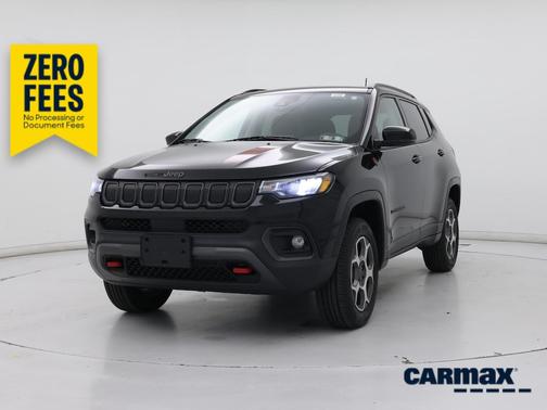 Black 2022 Jeep Compass Trailhawk