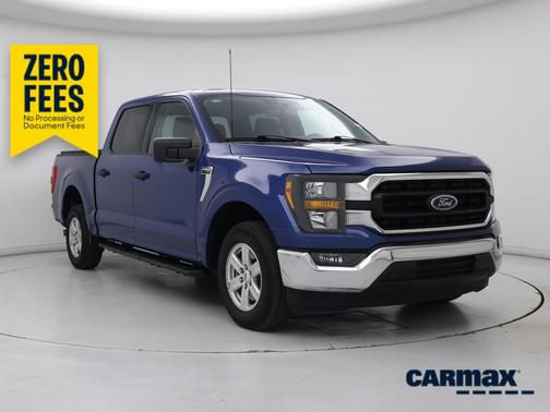 Blue 2023 Ford F-150 XLT