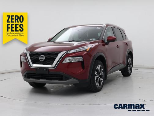 Red 2023 Nissan Rogue SV