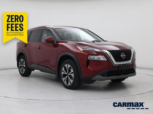 Red 2023 Nissan Rogue SV