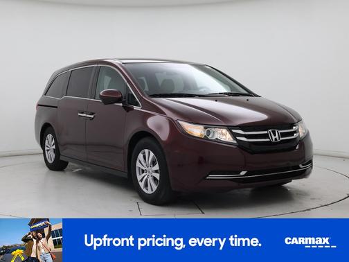 Burgundy 2015 Honda Odyssey EX