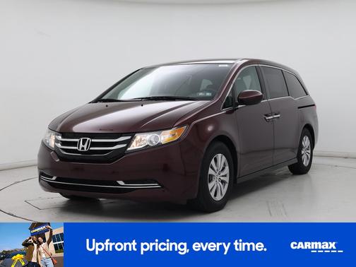 Burgundy 2015 Honda Odyssey EX