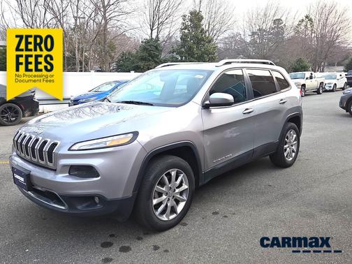 Silver 2014 Jeep Cherokee Limited