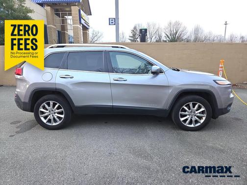 Silver 2014 Jeep Cherokee Limited