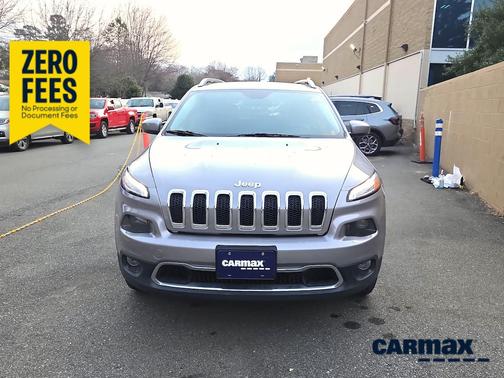 Silver 2014 Jeep Cherokee Limited
