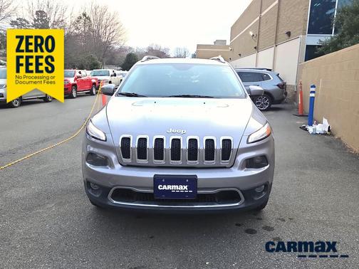 Silver 2014 Jeep Cherokee Limited