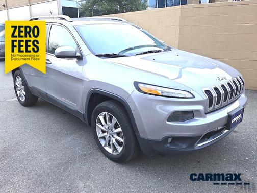 Silver 2014 Jeep Cherokee Limited