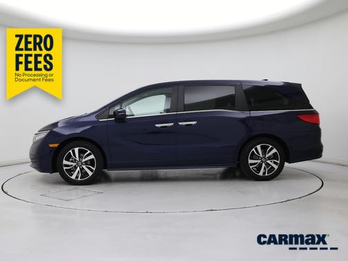 Blue 2024 Honda Odyssey Touring