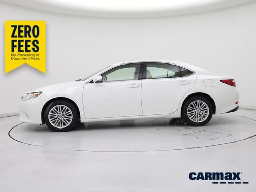 White 2015 Lexus ES 350