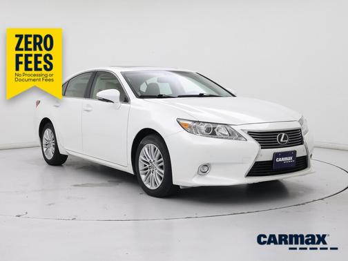 White 2015 Lexus ES 350