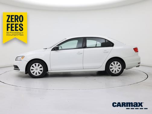 White 2015 Volkswagen Jetta S