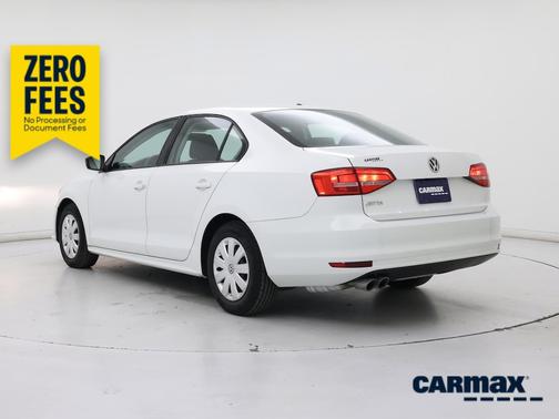 White 2015 Volkswagen Jetta S
