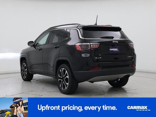 Black 2022 Jeep Compass Limited