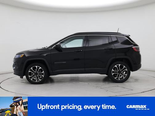 Black 2022 Jeep Compass Limited