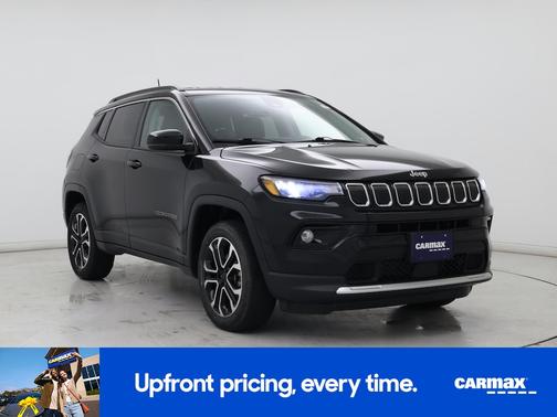 Black 2022 Jeep Compass Limited
