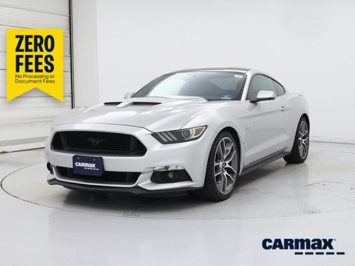 Silver 2017 Ford Mustang GT Premium