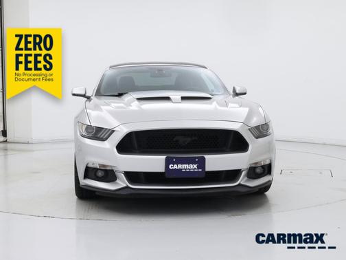 Silver 2017 Ford Mustang GT Premium