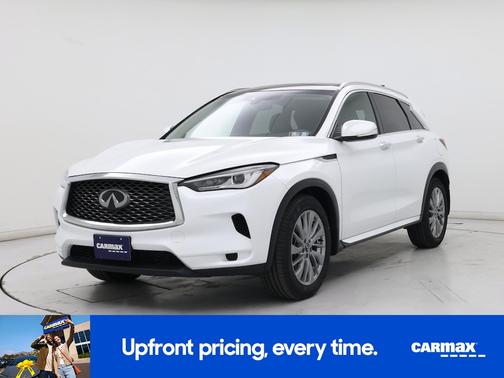 White 2023 INFINITI QX50 Luxe