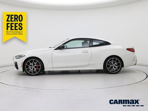 White 2021 BMW M440 I xDrive