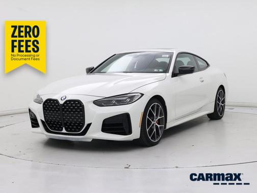 White 2021 BMW M440 I xDrive