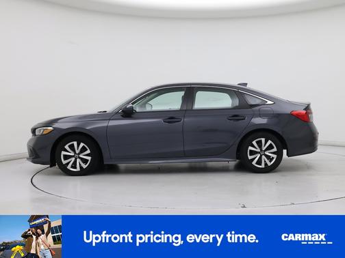 Gray 2023 Honda Civic LX
